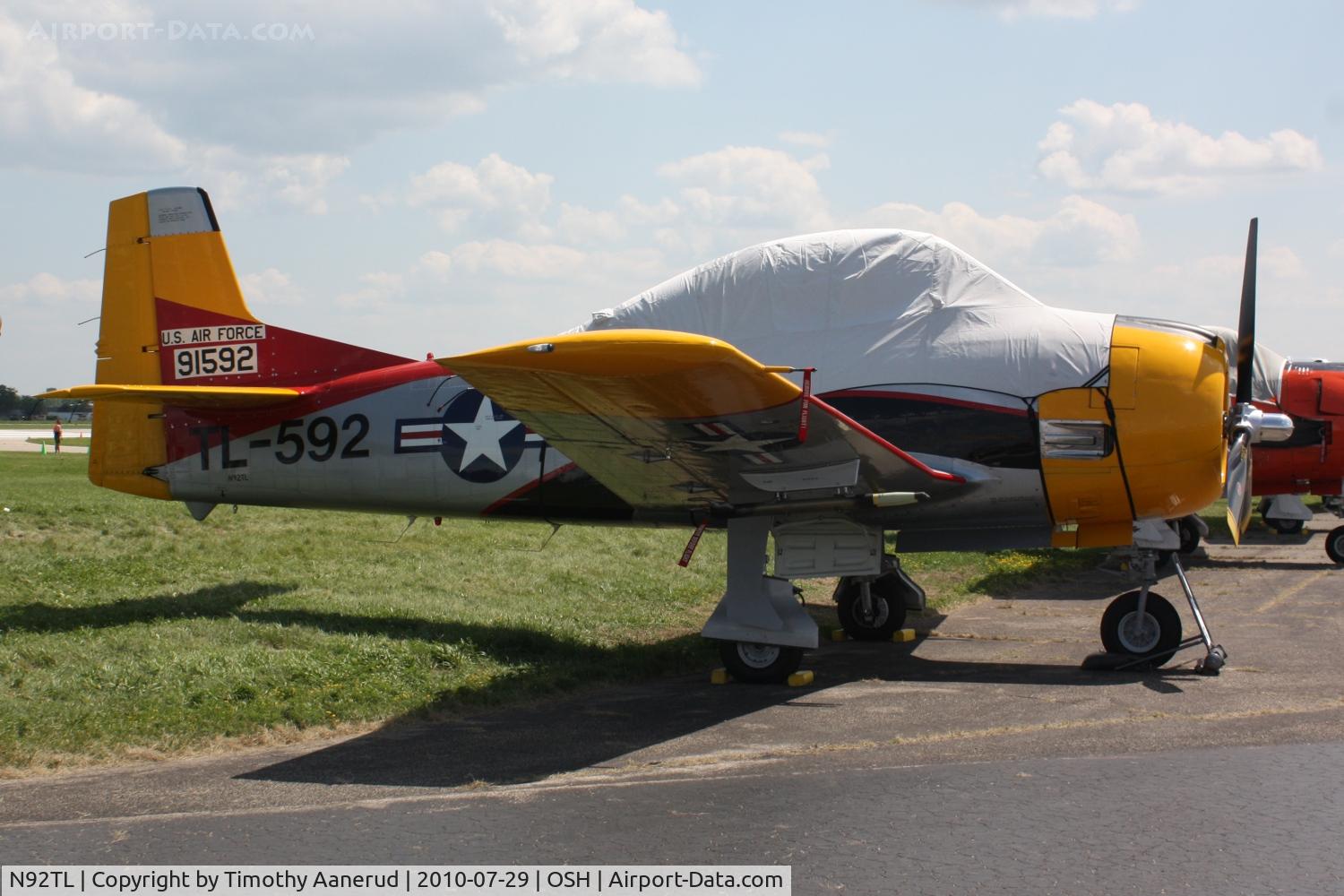 N92TL, 1949 North American T-28A Trojan C/N 49-1592, 1949 North American T-28A, c/n: 49-1592