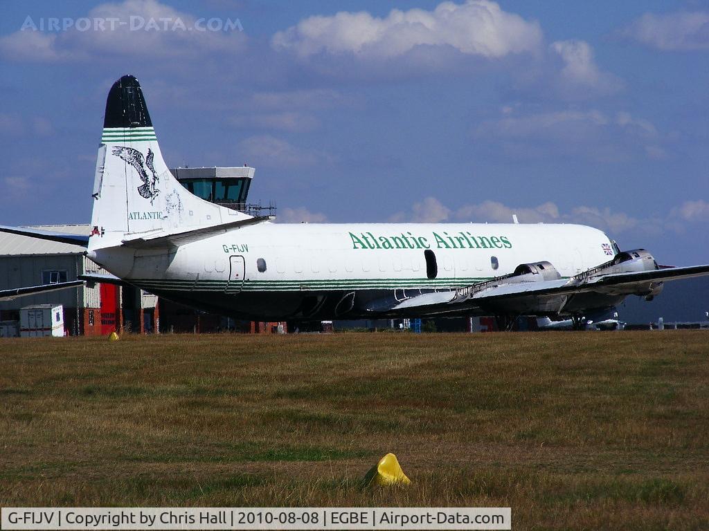 G-FIJV, 1961 Lockheed L-1883(F) Electra C/N 1129, Atlantic Airlines
