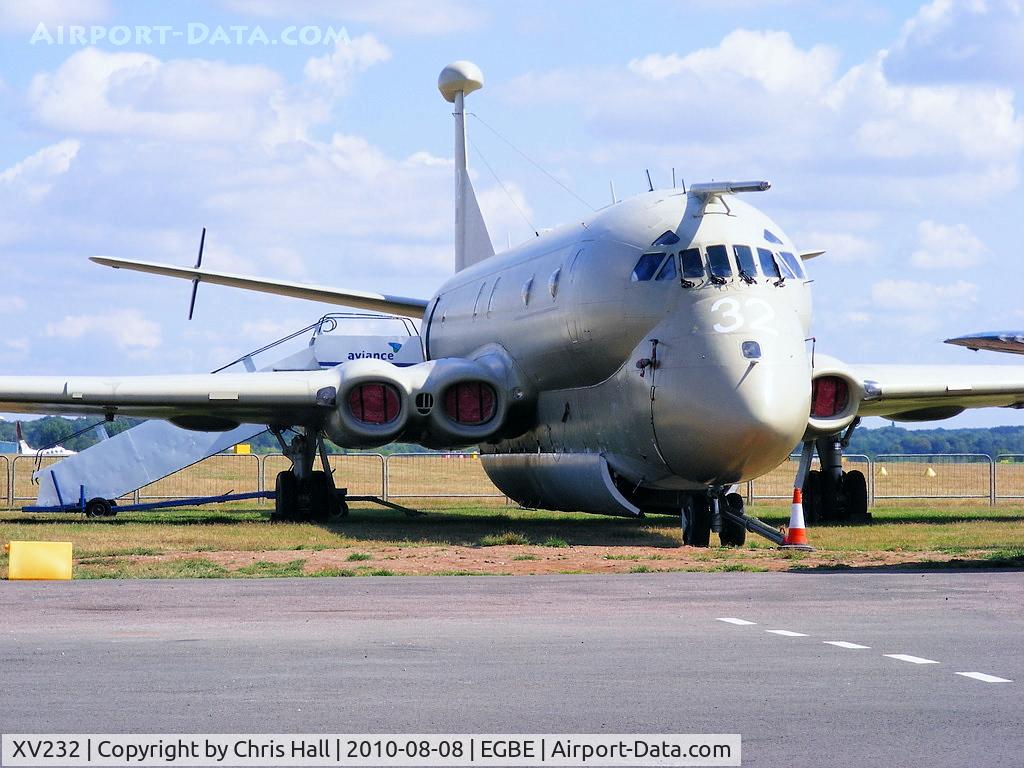 XV232, Hawker Siddeley Nimrod MR.2 C/N 8007, Nimrod MR.2 XV232 preserved at Coventry 'Airbase'