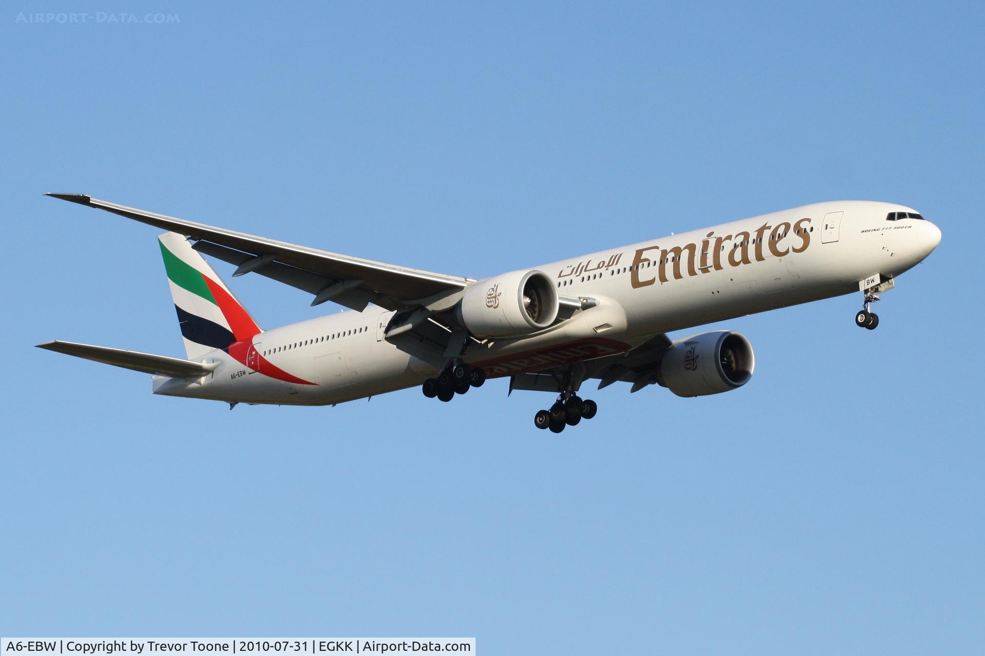 A6-EBW, 2006 Boeing 777-36N/ER C/N 32793, Boeing 777-36NER, c/n: 32793