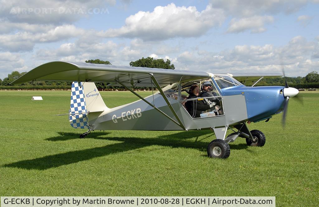 G-ECKB, 2007 Escapade 912(2) C/N BMAA/HB/533, SHOT AT HEADCORN