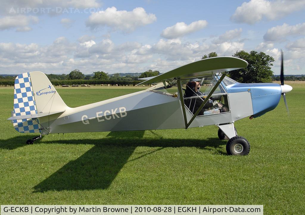 G-ECKB, 2007 Escapade 912(2) C/N BMAA/HB/533, SHOT AT HEADCORN