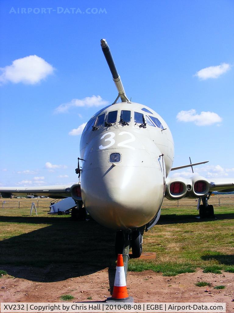XV232, Hawker Siddeley Nimrod MR.2 C/N 8007, Nimrod MR.2 XV232 preserved at Coventry 'Airbase'