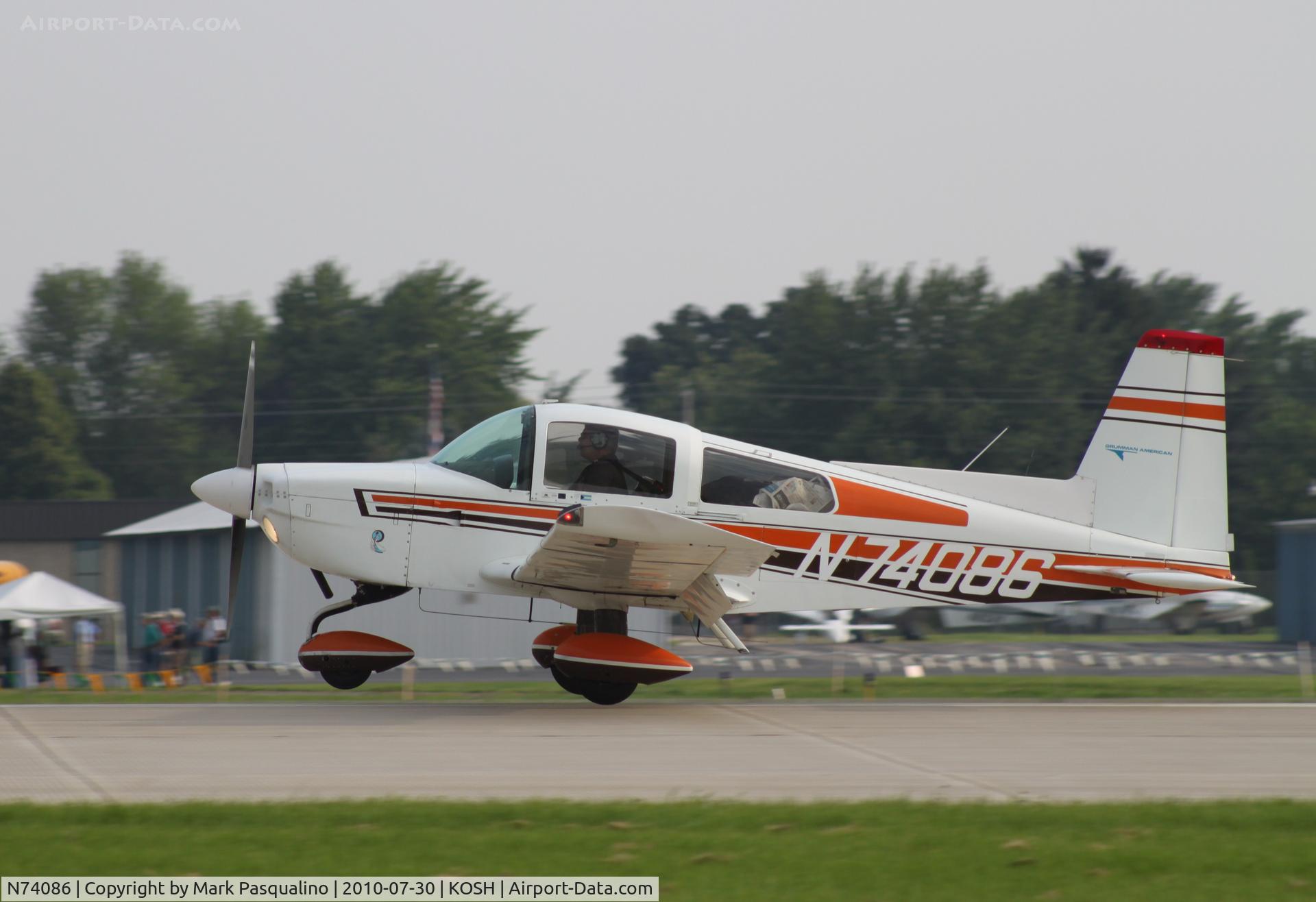 N74086, 1976 Grumman American AA-5B Tiger C/N AA5B0394, AA-5B