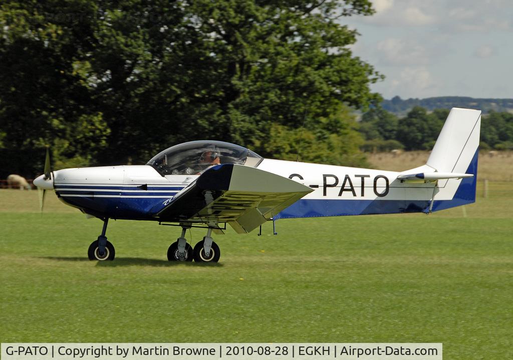 G-PATO, 2004 Zenair CH-601UL Zodiac C/N PFA 162A-14328, SHOT AT HEADCORN