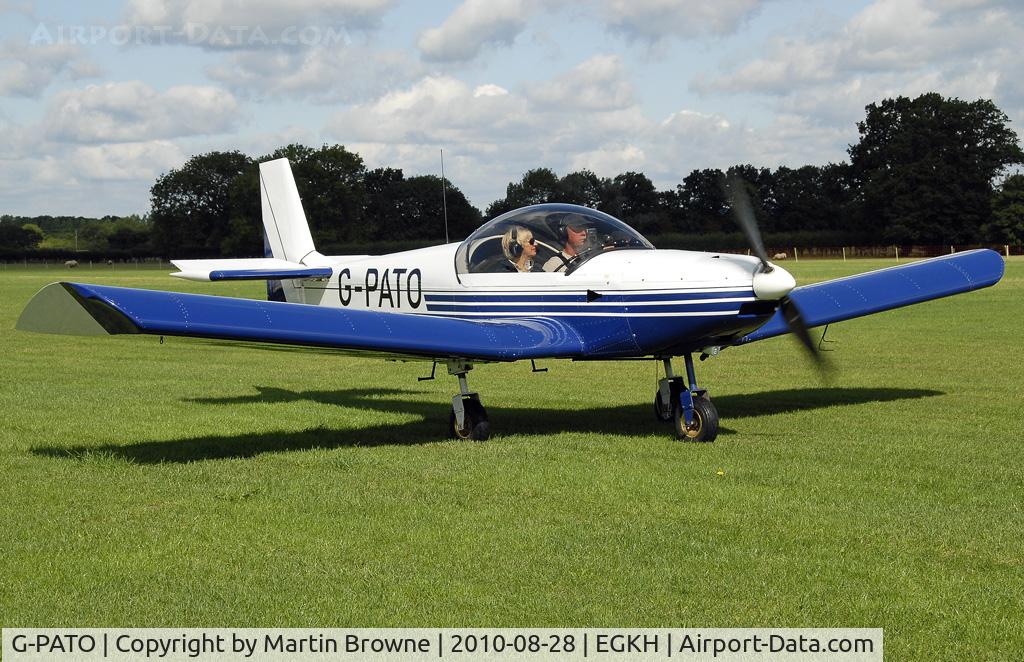 G-PATO, 2004 Zenair CH-601UL Zodiac C/N PFA 162A-14328, SHOT AT HEADCORN