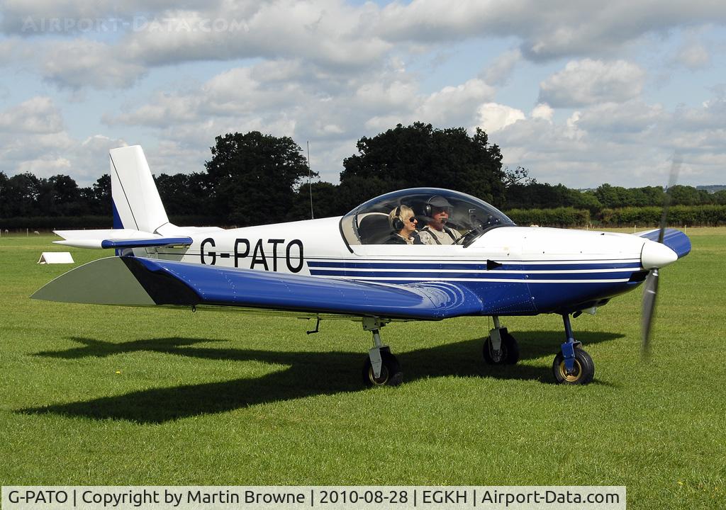 G-PATO, 2004 Zenair CH-601UL Zodiac C/N PFA 162A-14328, SHOT AT HEADCORN