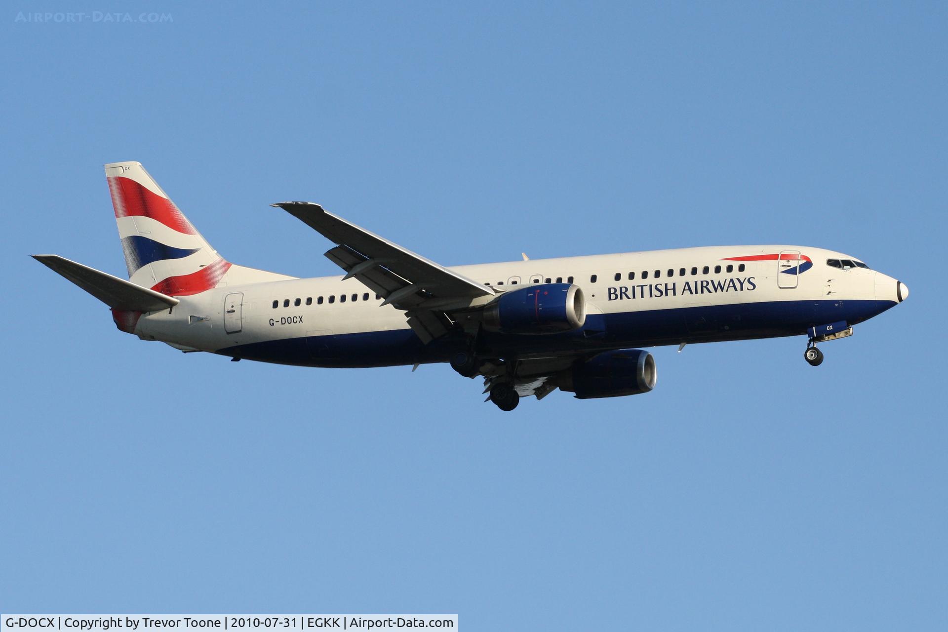 G-DOCX, 1993 Boeing 737-436 C/N 25857, BOEING 737-436, c/n: 25857
