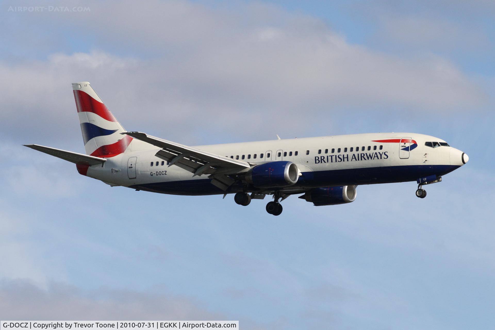 G-DOCZ, 1993 Boeing 737-436 C/N 25858, BOEING 737-436, c/n: 25858