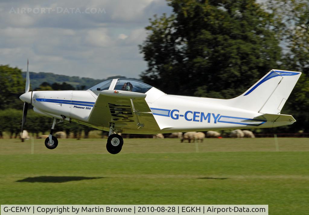 G-CEMY, 2007 Alpi Aviation Pioneer 300 C/N PFA 330-14440, SHOT AT HEADCORN