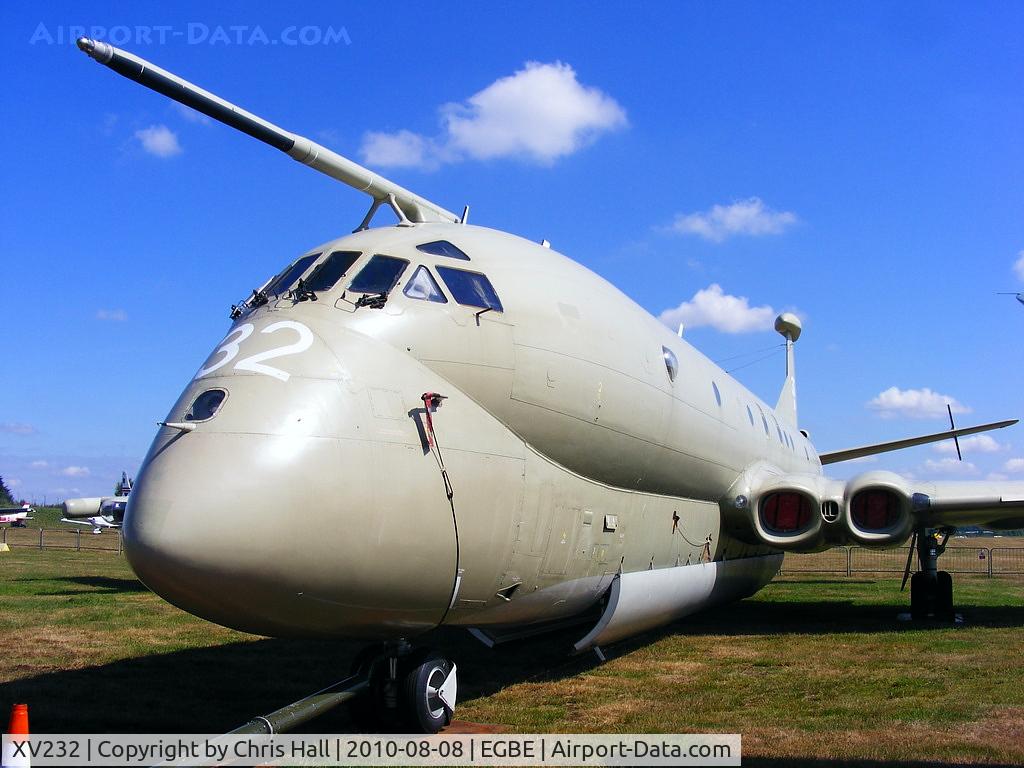XV232, Hawker Siddeley Nimrod MR.2 C/N 8007, Nimrod MR.2 XV232 preserved at Coventry 'Airbase'