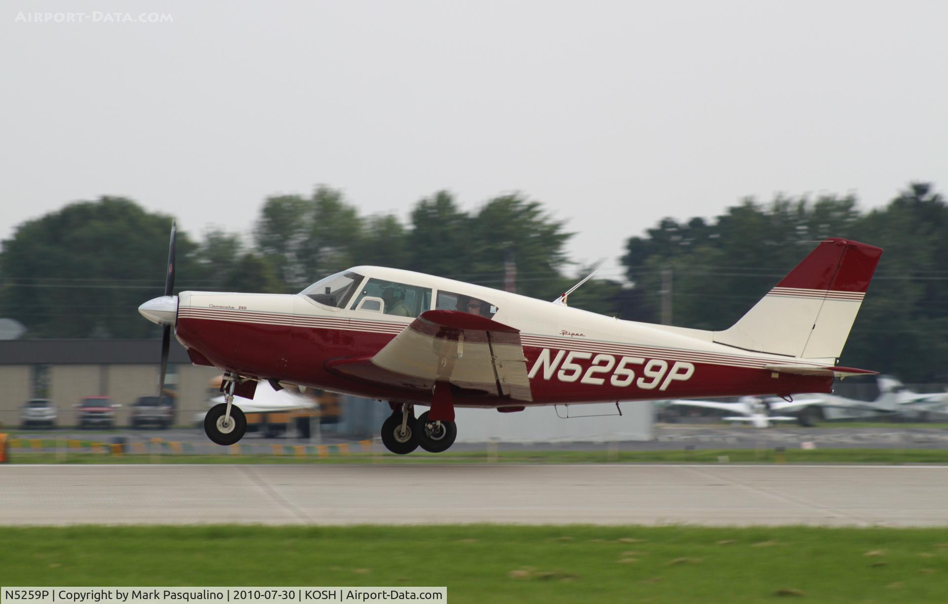 N5259P, 1958 Piper PA-24-250 Comanche C/N 24-293, Piper PA-24-250