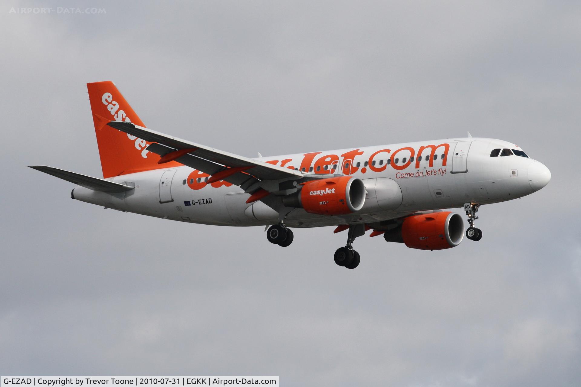 G-EZAD, 2006 Airbus A319-111 C/N 2702, AIRBUS A319-111, c/n: 2702