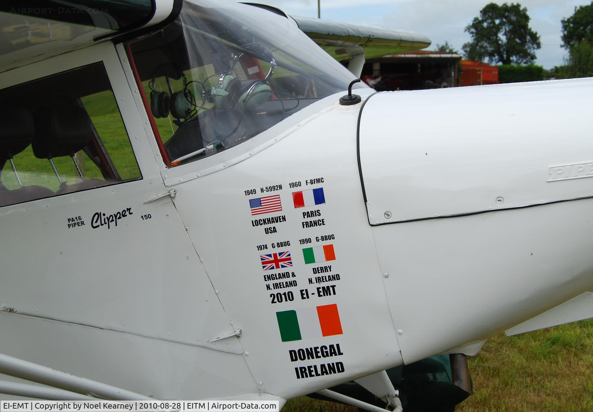 EI-EMT, Piper PA-16-150 Clipper C/N 16-29, PIPER PA-16 CLIPPER 150 c/n:16-29