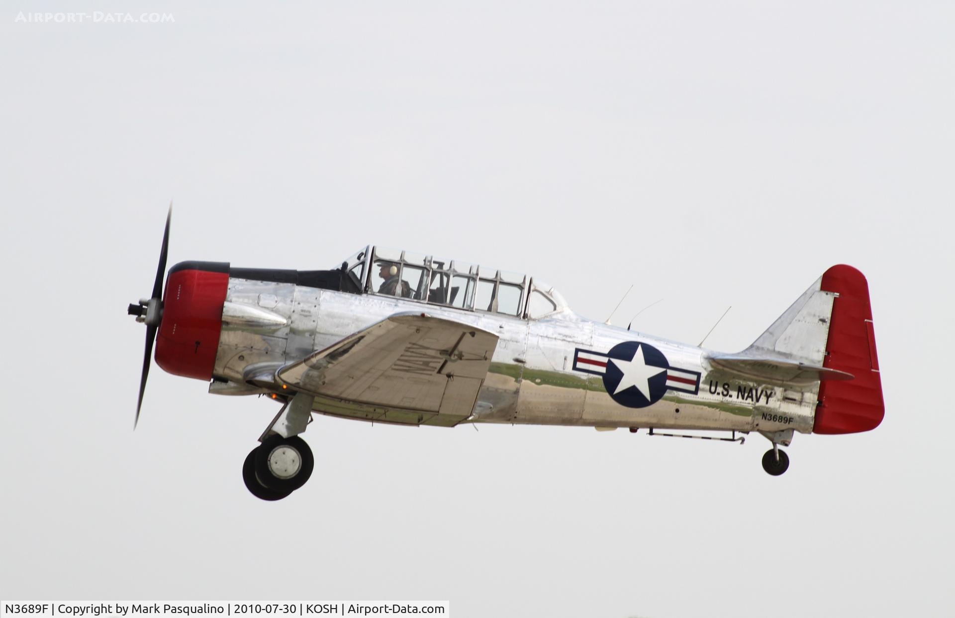 N3689F, 1958 North American AT-6D C/N 58-17082, North American AT-6D