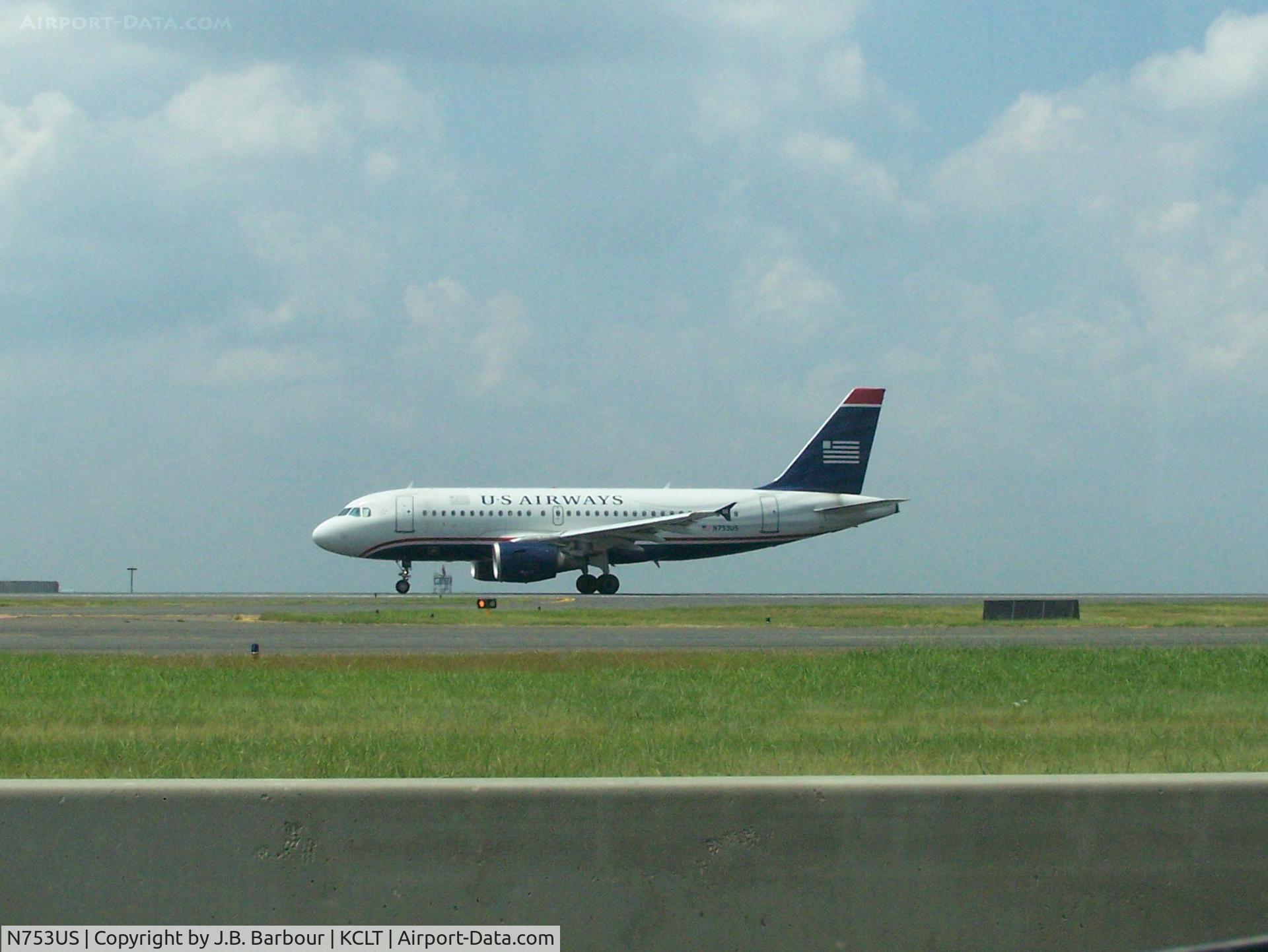 N753US, 2000 Airbus A319-112 C/N 1326, N/A