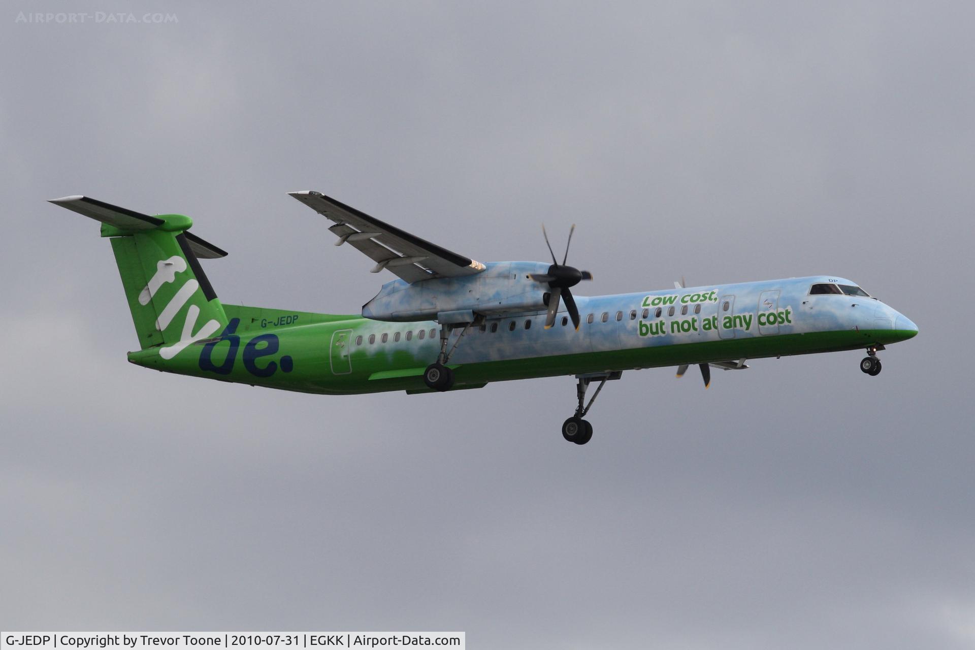 G-JEDP, 2003 De Havilland Canada DHC-8-402Q Dash 8 C/N 4085, DHC-8-402, c/n: 4085