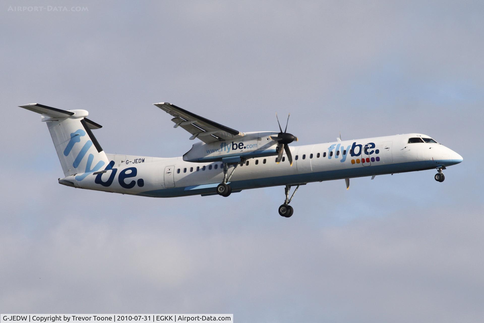 G-JEDW, 2004 De Havilland Canada DHC-8-402Q Dash 8 C/N 4093, DHC-8-402, c/n: 4093