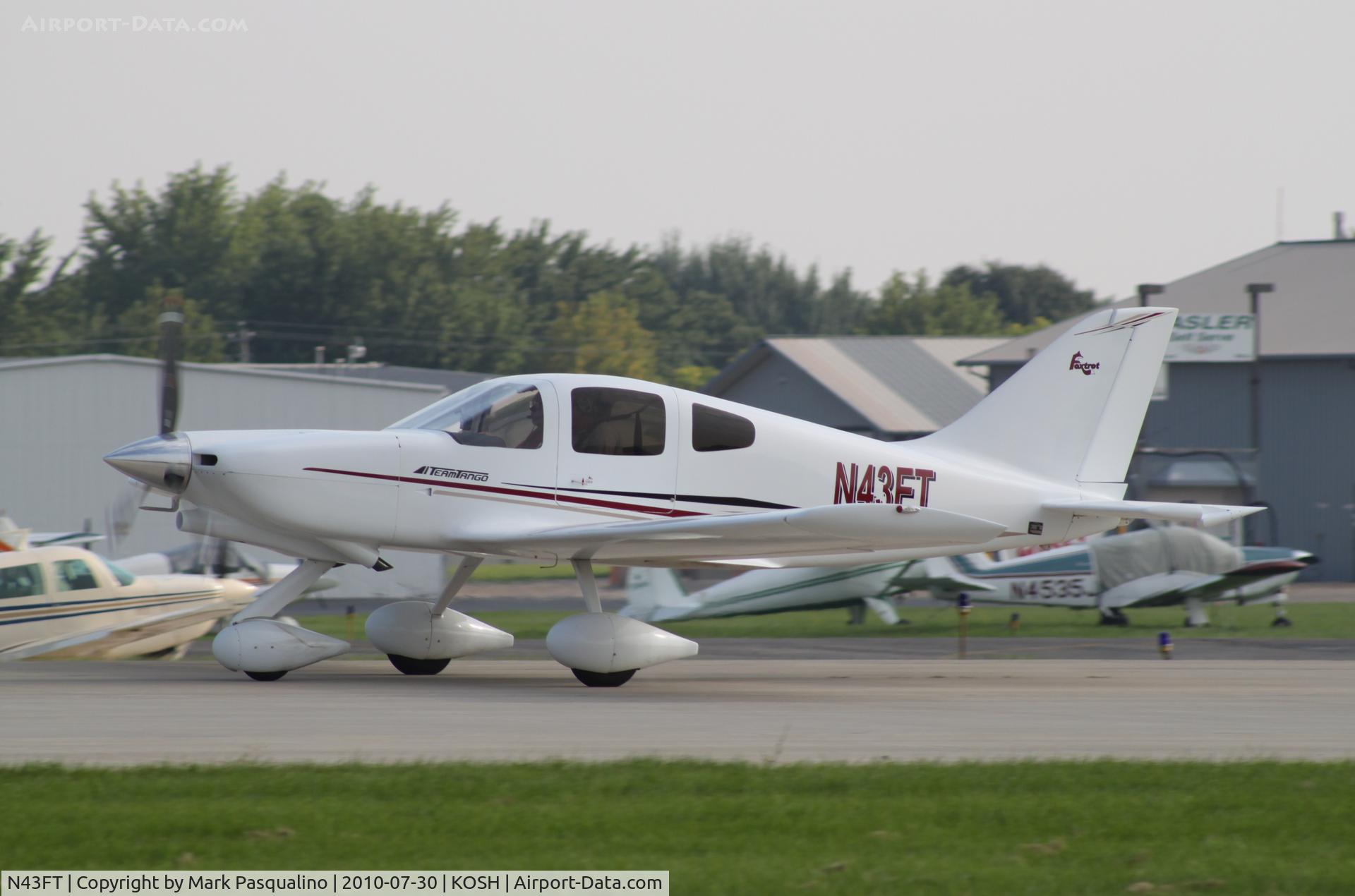 N43FT, 2003 Team Tango Foxtrot C/N F003, Foxtrot