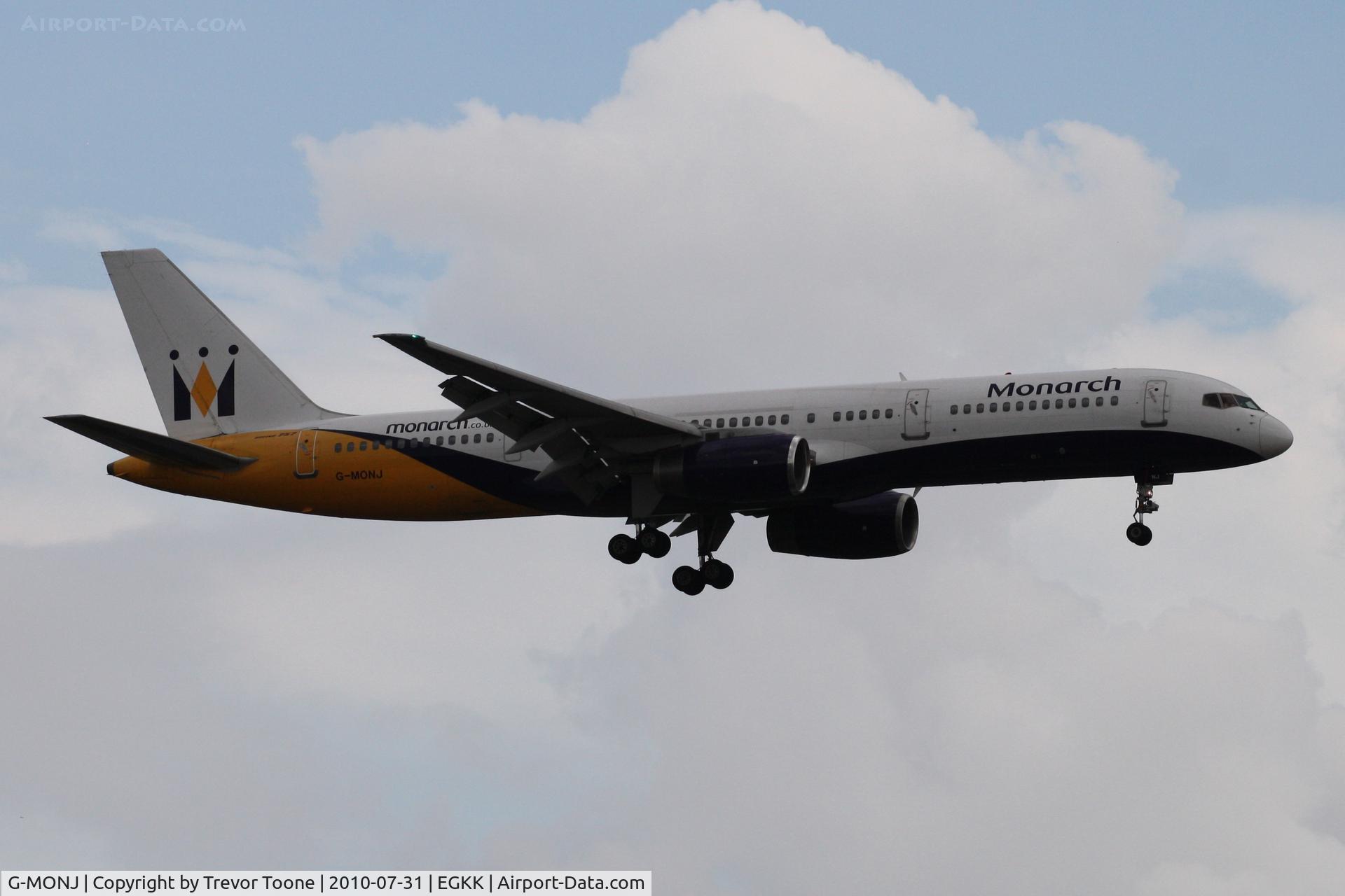 G-MONJ, 1988 Boeing 757-2T7 C/N 24104, BOEING 757-2T7, c/n: 24104