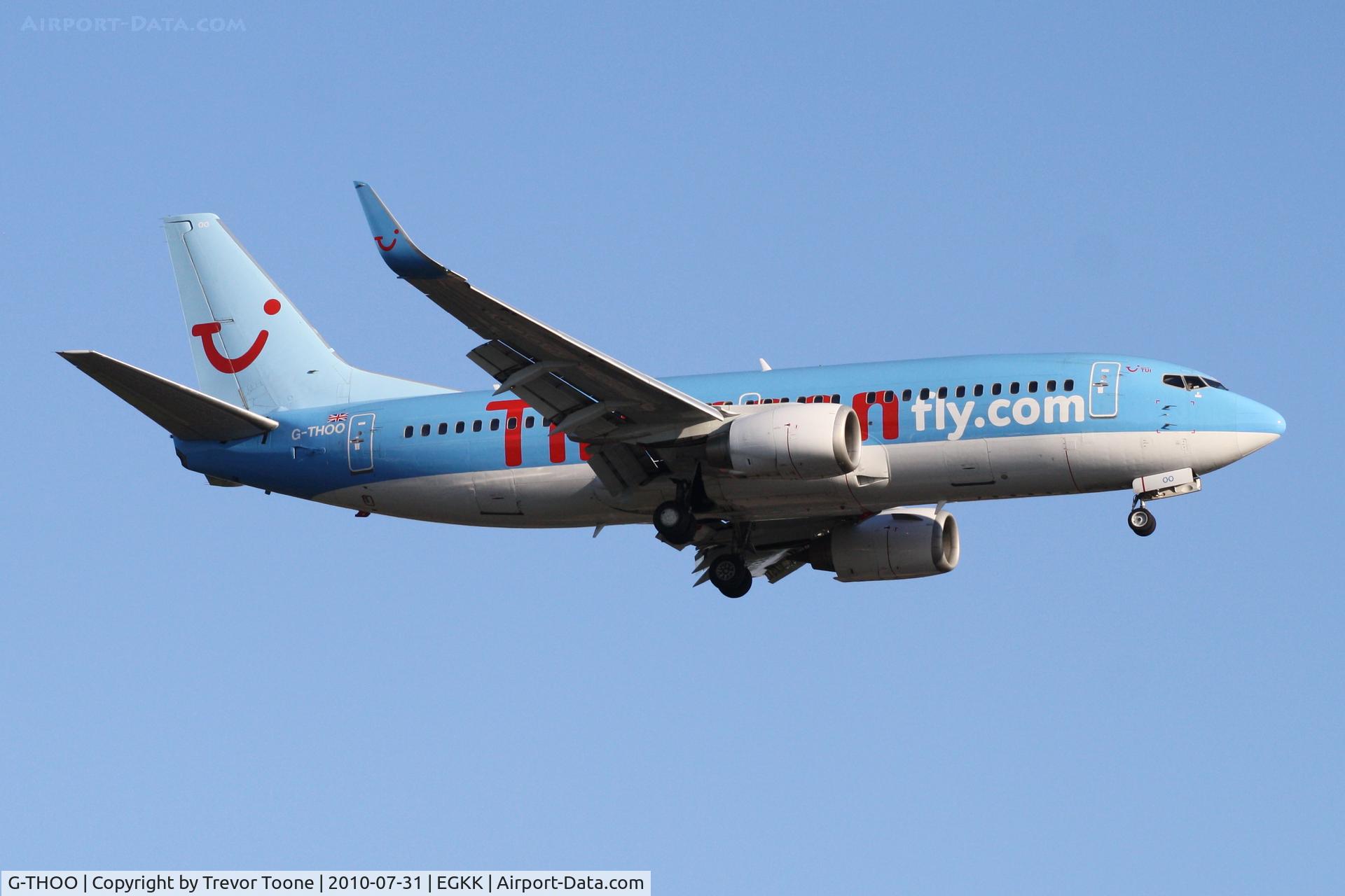 G-THOO, 1998 Boeing 737-33V C/N 29335, BOEING 737-33V, c/n: 29335