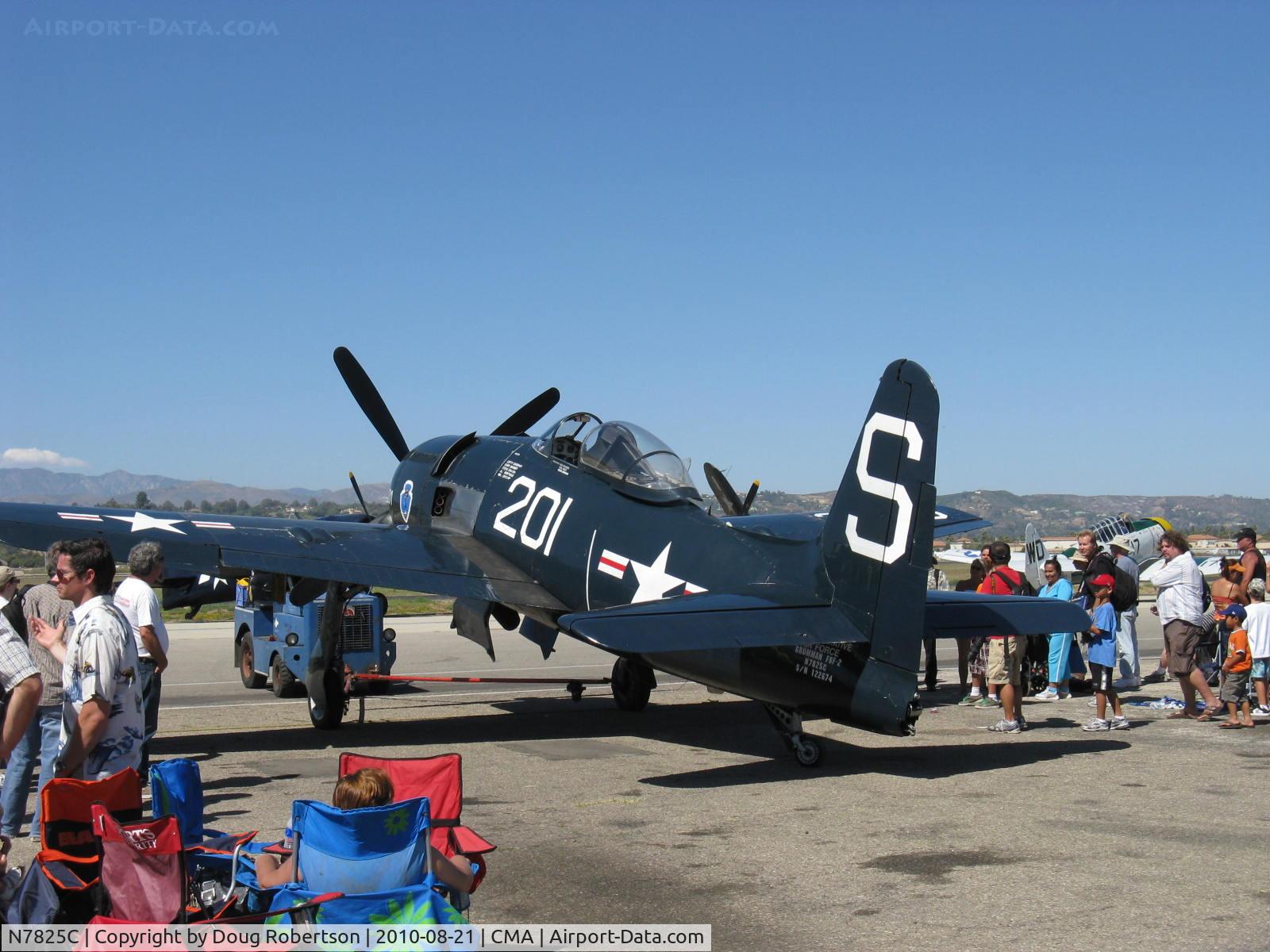 N7825C, 1948 Grumman F8F-2 (G58) Bearcat C/N D.1227, 1948 Grumman F8F-2 BEARCAT, P&W R-2800-34W 18 cylinder 2,100 Hp radial