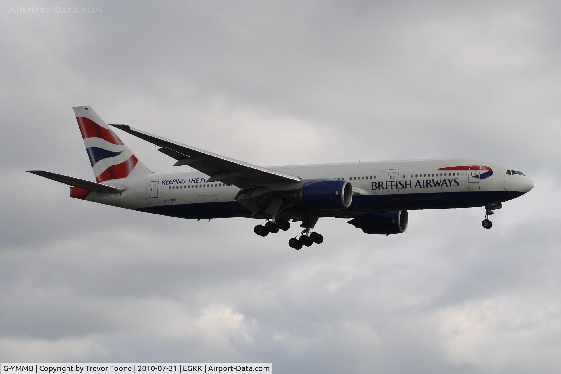 G-YMMB, 2000 Boeing 777-236/ER C/N 30303, BOEING 777-236, c/n: 30303