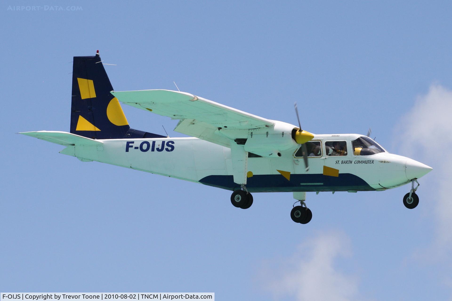 F-OIJS, 1995 Pilatus Britten-Norman BN-2B-20 Islander C/N 2294, Britten-norman BN2B-20, c/n: 2294
