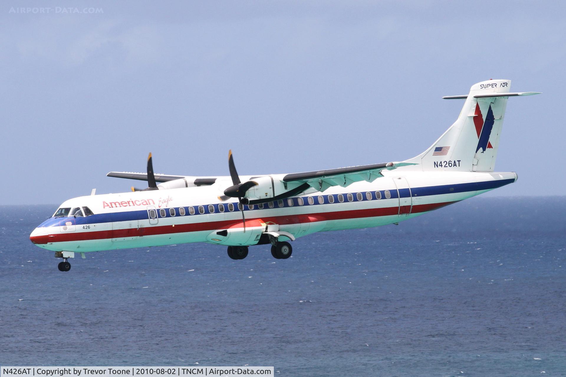 N426AT, 1994 ATR 72-212 C/N 426, ATR-72-212, c/n: 426