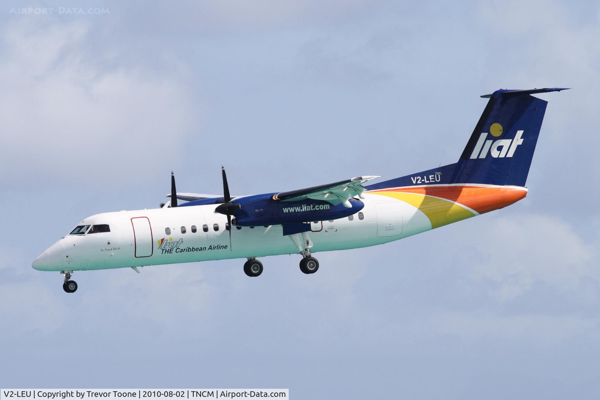 V2-LEU, 1995 De Havilland Canada DHC-8-311B Dash 8 C/N 408, DHC-8 311B, c/n: 408