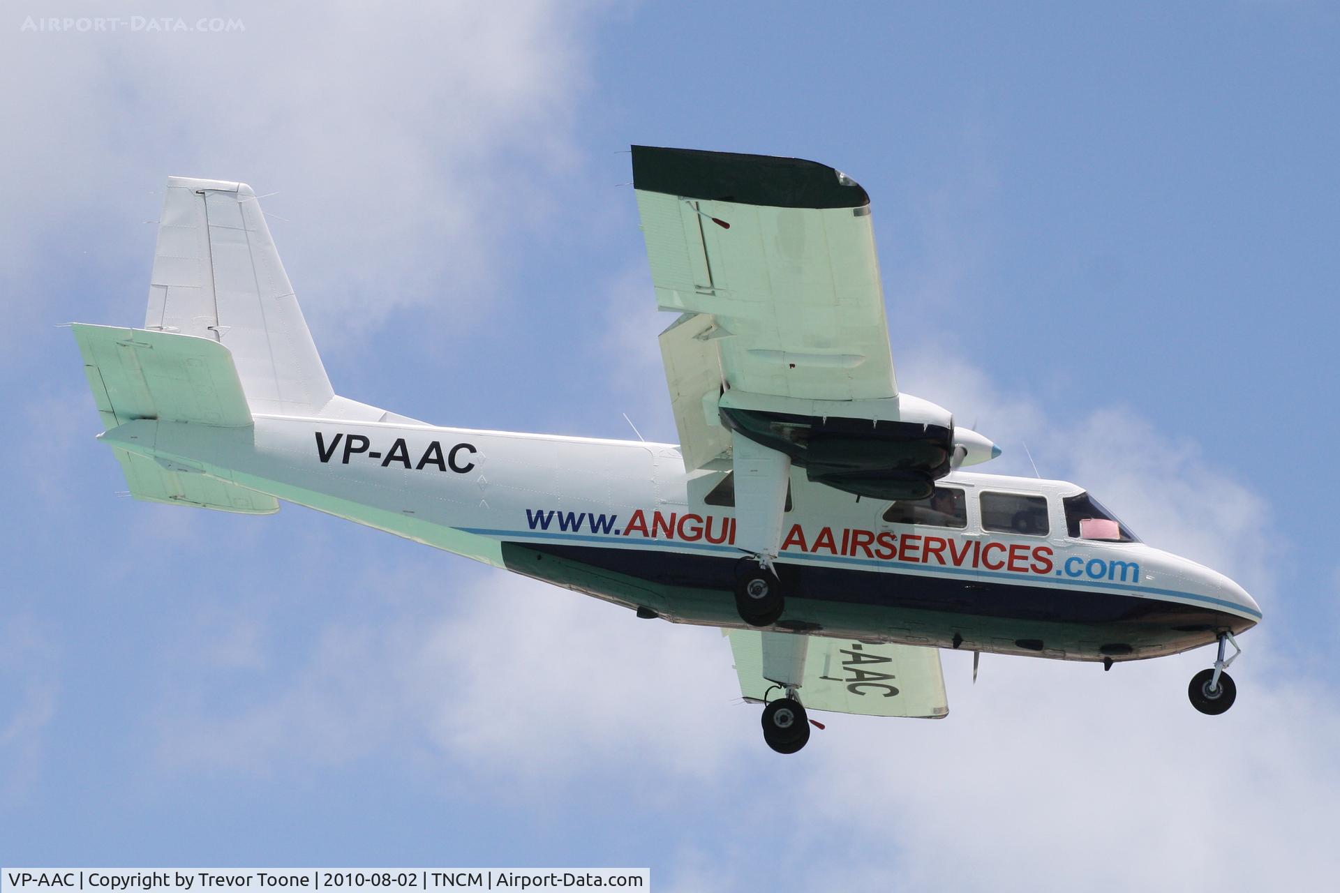 VP-AAC, 1981 Britten-Norman BN-2A-26 Islander C/N 919, BN-2B-21, c/n: 919