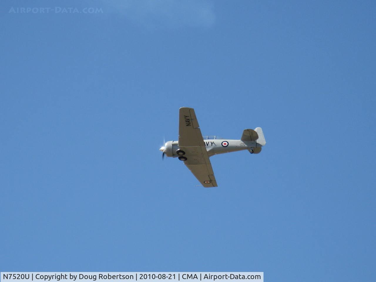 N7520U, 1952 Canadian Car & Foundry Harvard Mk.4 C/N CCF4-176, 1952 Canadian Car & Foundry HARVARD Mk.IV (NA-50-replica)
