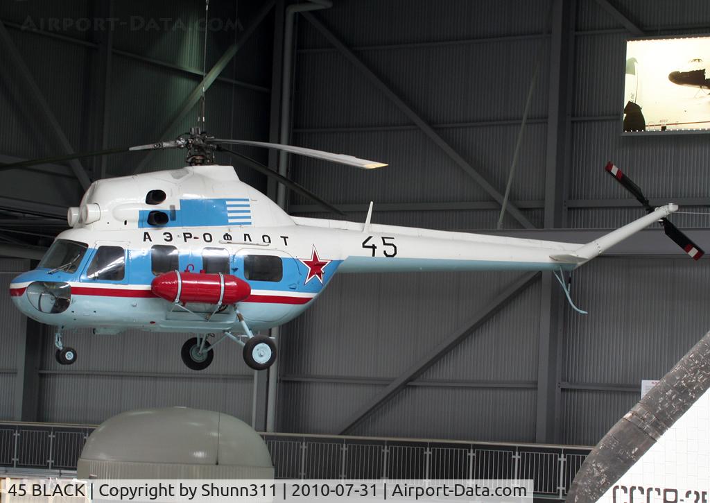 45 BLACK, PZL-Swidnik Mi-2 C/N 511622100, S/n 511622100 - Preserved inside Technik Museum Speyer new hall exhibit...