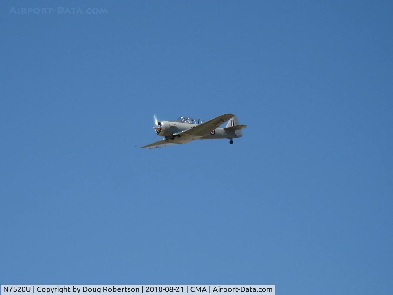 N7520U, 1952 Canadian Car & Foundry Harvard Mk.4 C/N CCF4-176, 1952 Canadian Car & Foundry HARVARD Mk.IV (NA-50 replica)