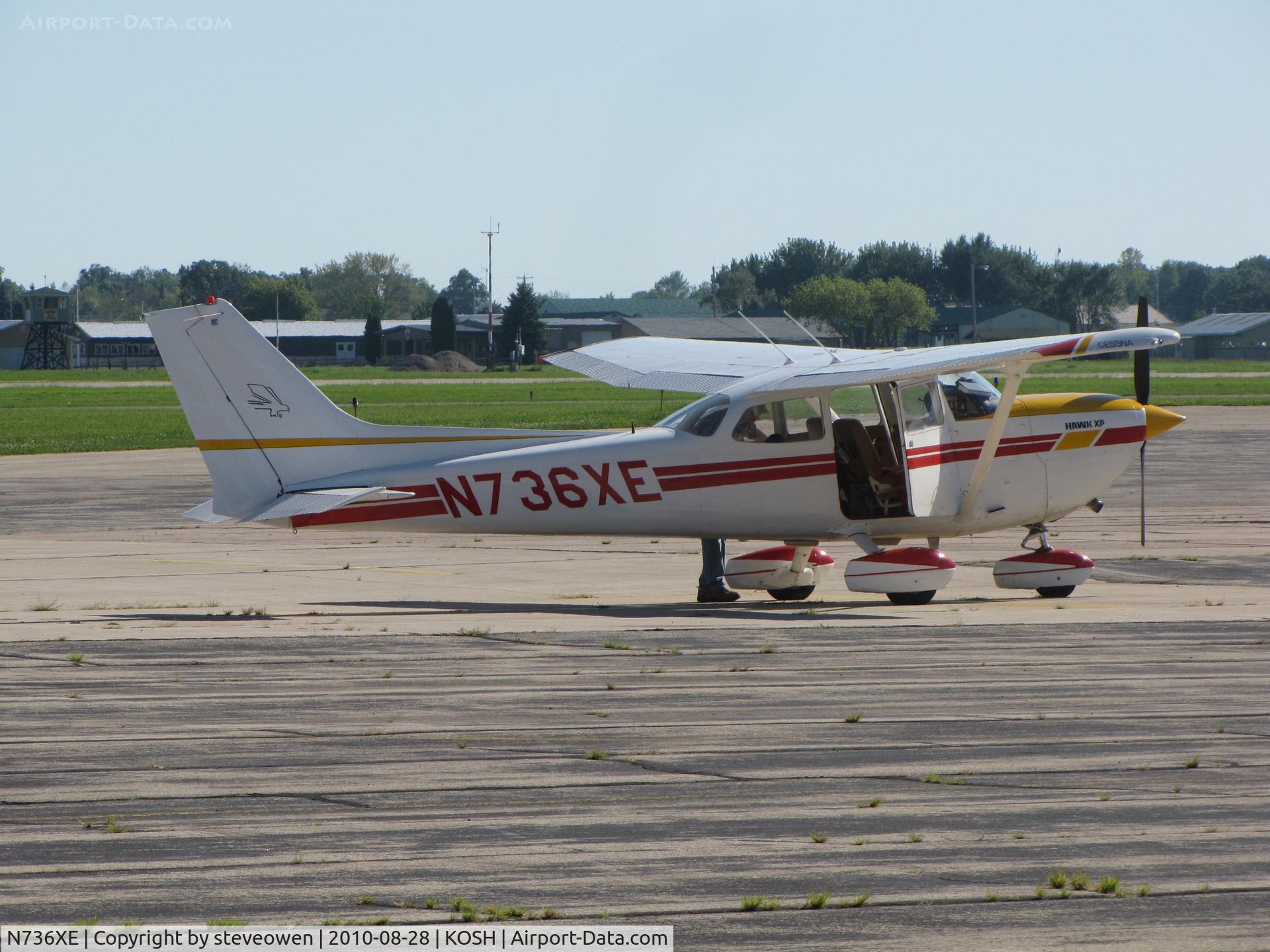 N736XE, 1978 Cessna R172K Hawk XP C/N R1722863, Basler Ramp KOSH