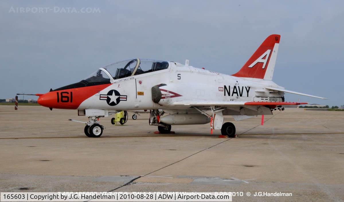 165603, Boeing T-45C Goshawk C/N C061, at NAF Washington