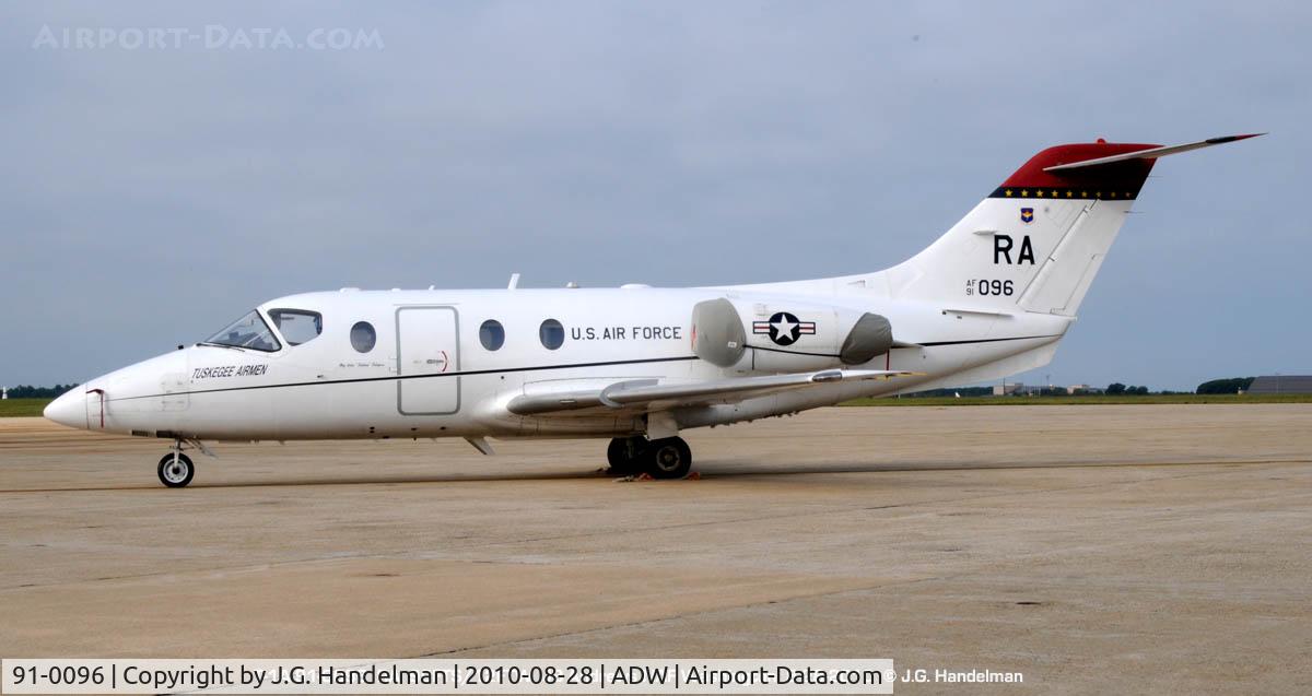 91-0096, 1991 Beechcraft T-1A Jayhawk C/N TT-37, at NAF Washington