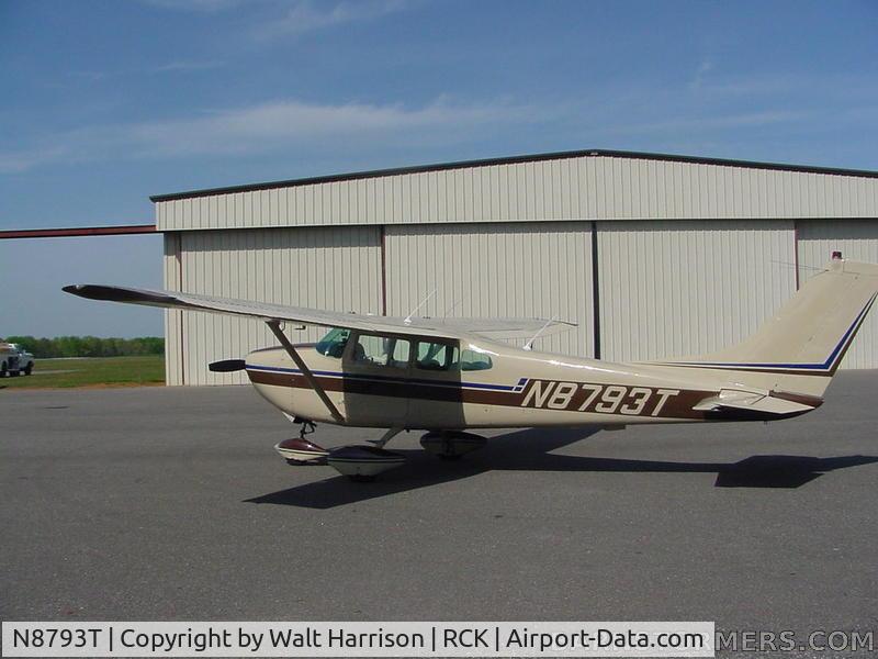 N8793T, 1960 Cessna 182C Skylane C/N 52693, Cont 0470-L 235 HP
Avionics : KS-155 w/VOR,LOC,GS. King KY second COM. Garmin 155XL IFR certified GPS coupled to Stec-30 AP with GPSS and Alt. hold. Narco AT 150 transponder. Audio panel w/ three light marker beacon. WX 900 Stormscope. Goodrich Loran. Ki