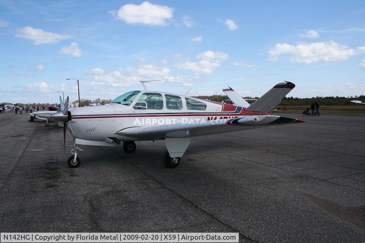 N142HG, 1969 Beech V35A Bonanza C/N D-9020, Bonanza V35A