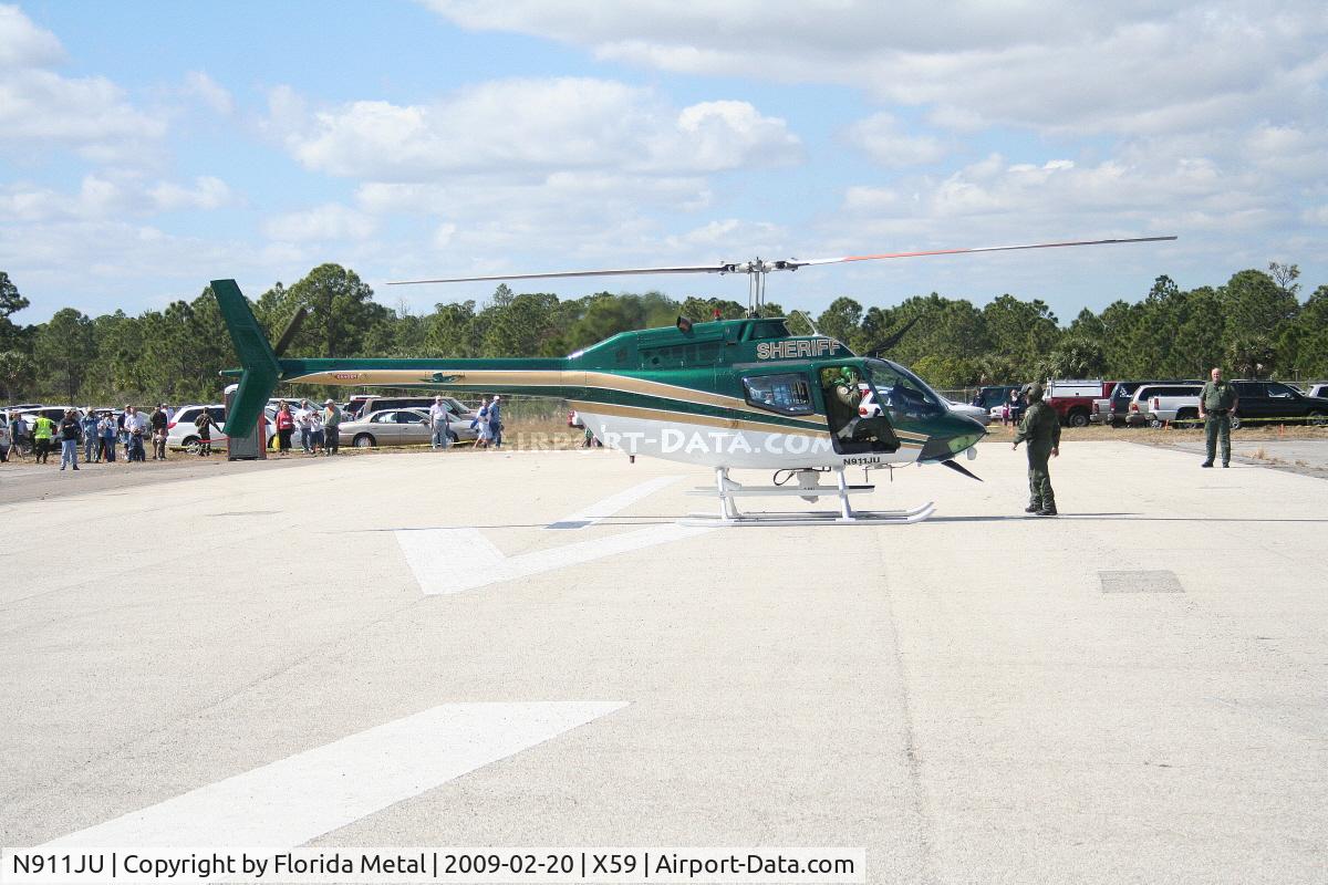 N911JU, Bell OH-58A C/N 72-21442, OH-58A