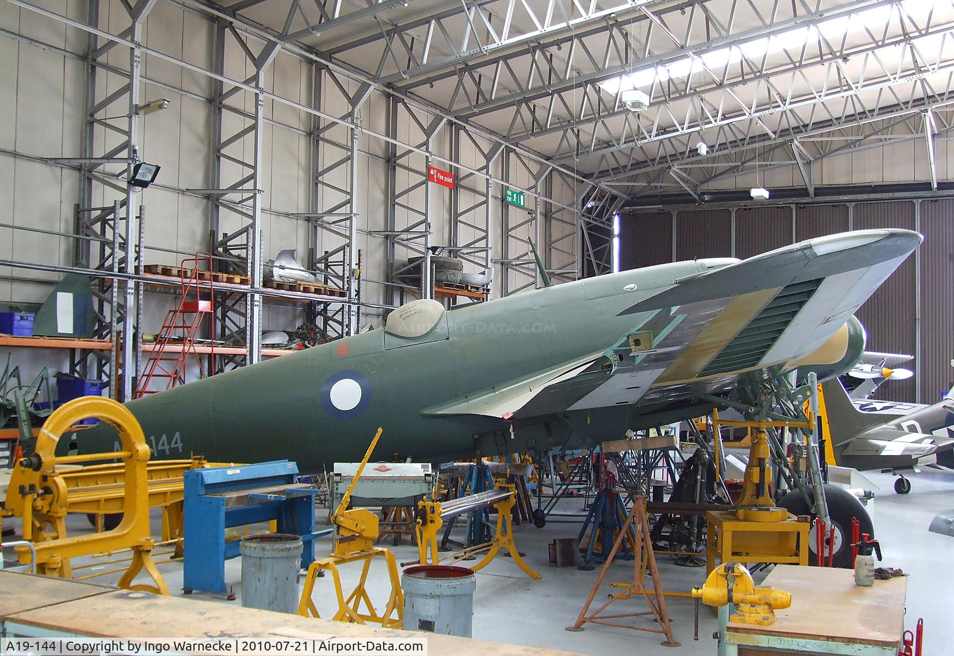 A19-144, Bristol 156 Beaufighter Mk. XI C/N Not found A19-144, Bristol 156 Beaufighter Mk XI being rebuilt at the Imperial War Museum, Duxford