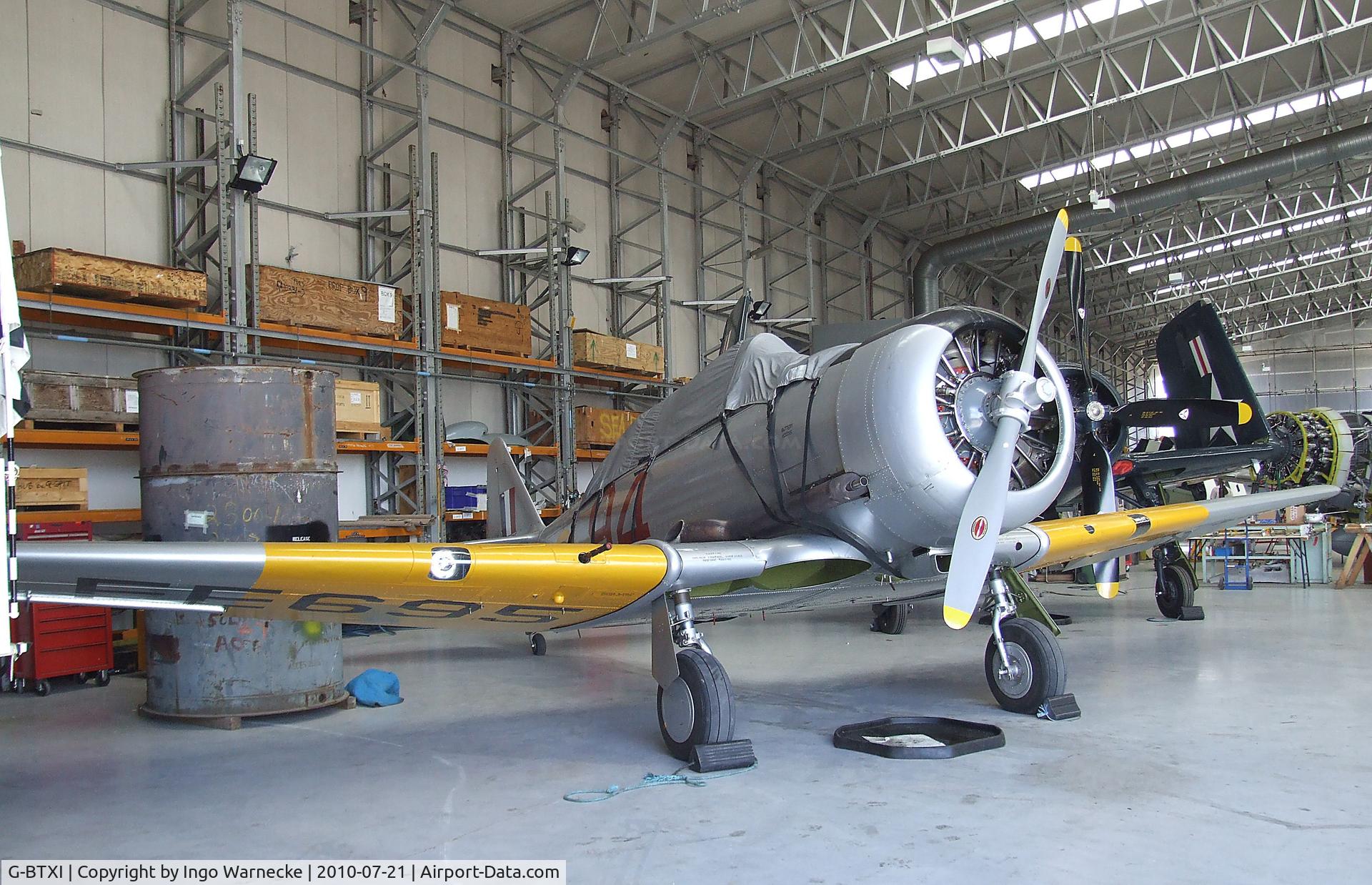 G-BTXI, 1942 Noorduyn AT-16 Harvard IIB C/N 14-429, North American (Noorduyn) T-6 / AT-16 Harvard II B at the Imperial War Museum, Duxford