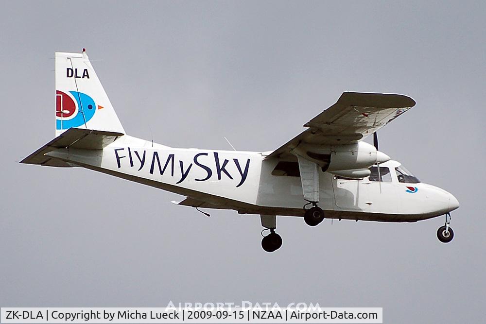 ZK-DLA, Pilatus Britten-Norman BN-2B-26 Islander C/N 2131, At Auckland