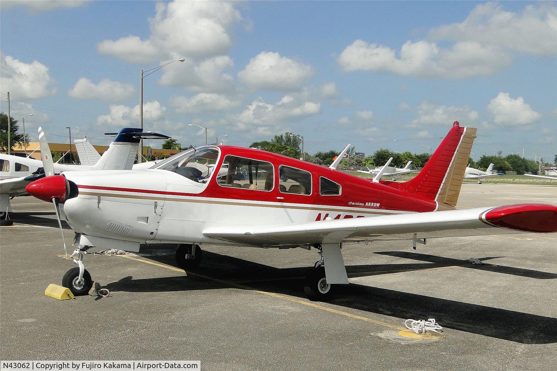 N43062, 1974 Piper PA-28R-200 C/N 28R-7435245, 1974 Piper PA-28R-200