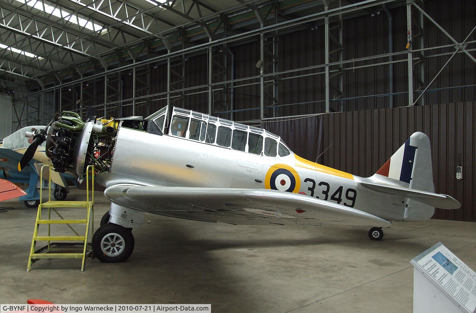 G-BYNF, 1939 North American NA-64 Yale C/N 64-2171, North American NA-64 Yale at the Imperial War Museum, Duxford