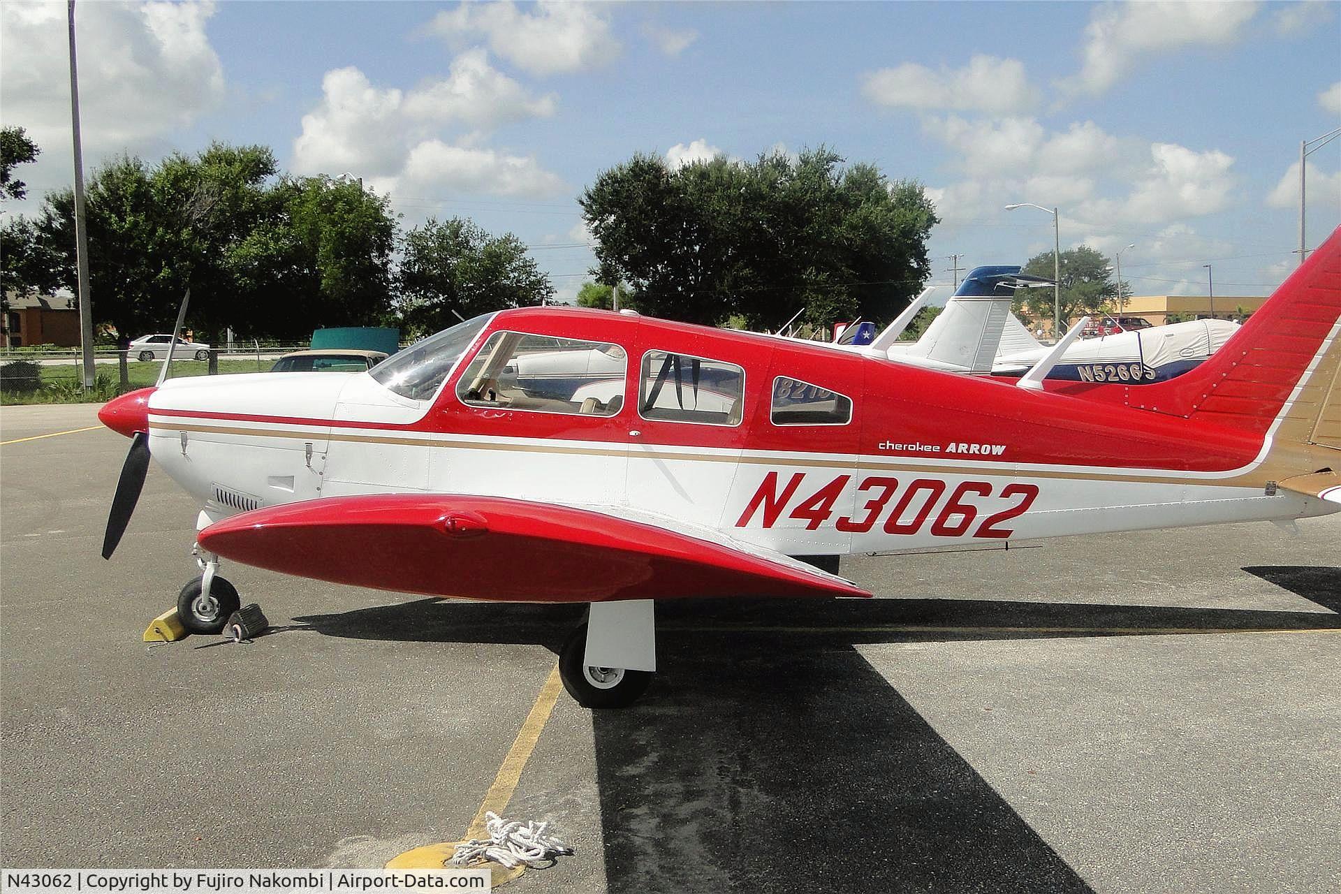 N43062, 1974 Piper PA-28R-200 C/N 28R-7435245, 1974 Piper PA-28R-200