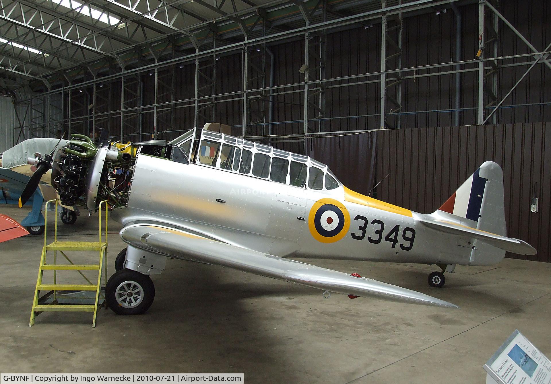 G-BYNF, 1939 North American NA-64 Yale C/N 64-2171, North American NA-64 Yale at the Imperial War Museum, Duxford