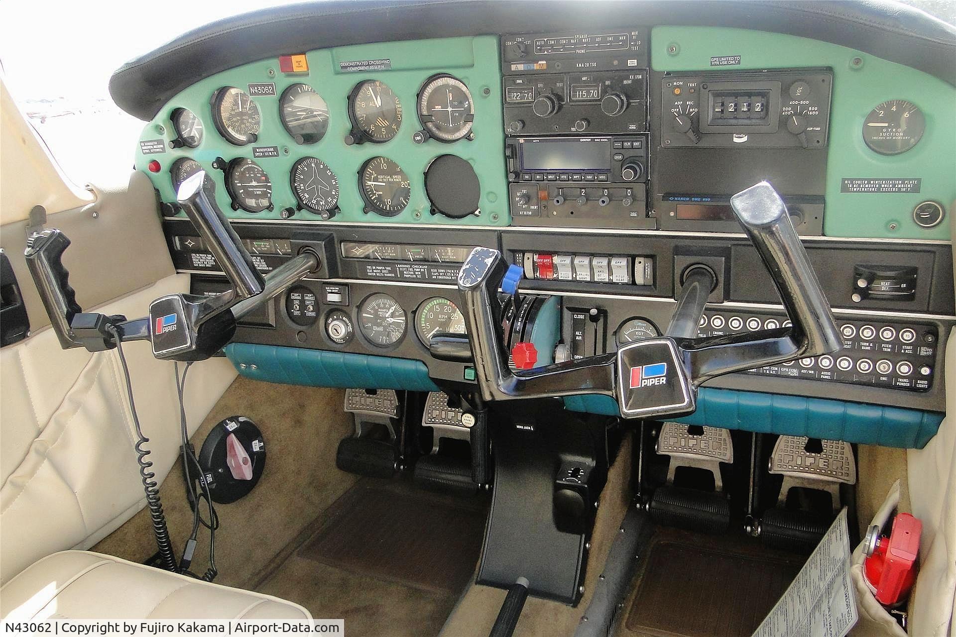 N43062, 1974 Piper PA-28R-200 C/N 28R-7435245, 1974 Piper PA-28R-200
