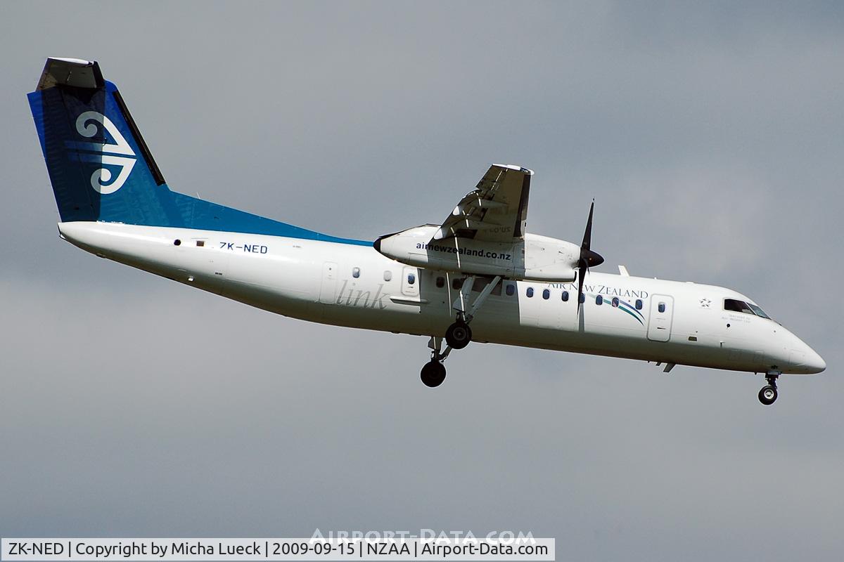 ZK-NED, 2005 De Havilland Canada DHC-8-311 Dash 8 C/N 617, At Auckland