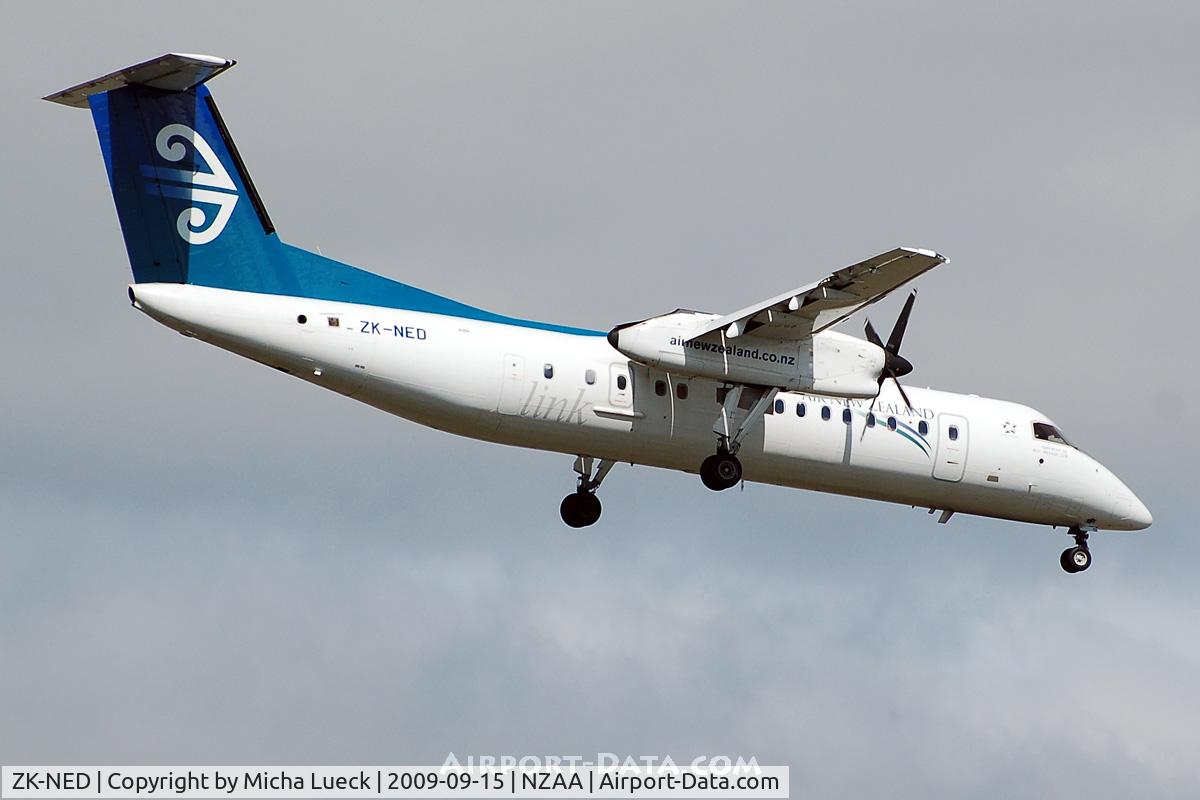 ZK-NED, 2005 De Havilland Canada DHC-8-311 Dash 8 C/N 617, At Auckland